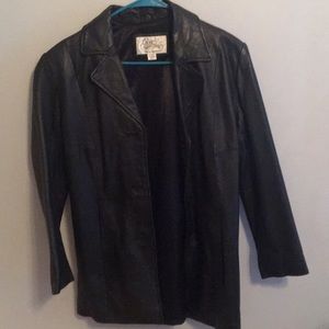 Leather jacket
